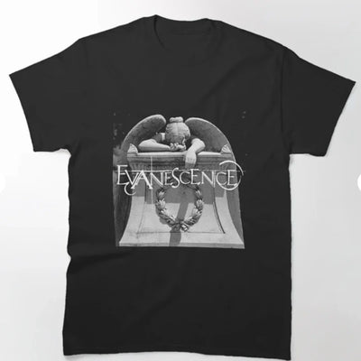 Camiseta Básica Evanescence Classic - preto