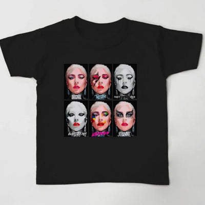 Camiseta Básica Lady Gaga Collab -Preto