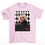 Camiseta Básica Lady Gaga Joker rosa Bebê 