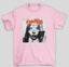 Camiseta Básica Lady Gaga Mayhem Alternative Cover- rosa bebe