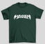 Camiseta Básica Lady Gaga Mayhem Logo- verde