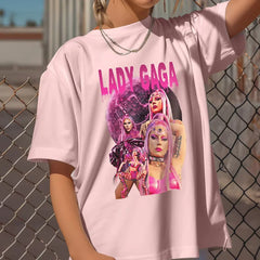 Camiseta Básica Lady Gaga The Fame