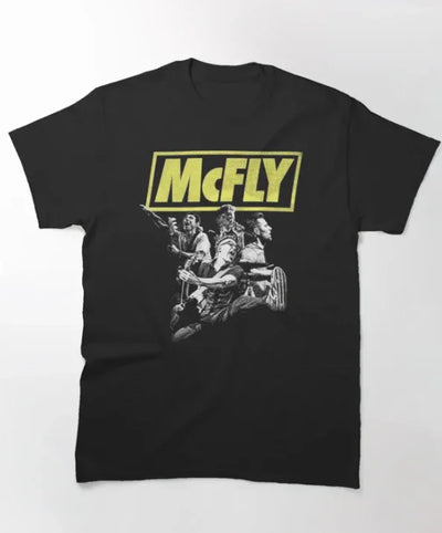 Camiseta Básica McFLY Banda - preto
