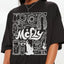 Camiseta Básica McFLY Doodle - preto