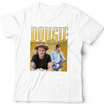 Camiseta Básica McFLY Dougie Poynter - branco