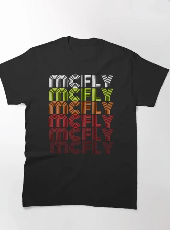 Camiseta Básica McFLY Graphic - preto