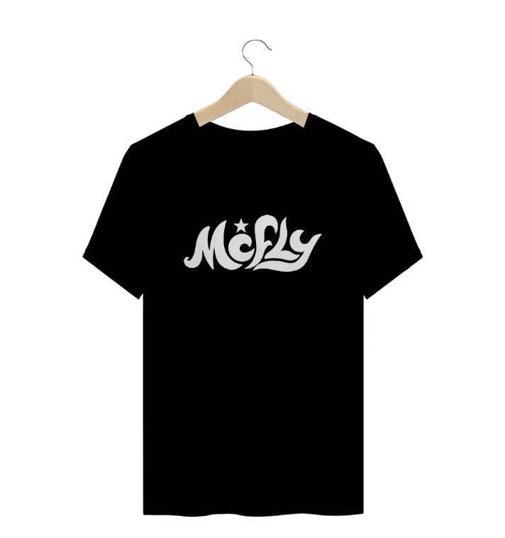 Camiseta Básica McFLY Logo - preto