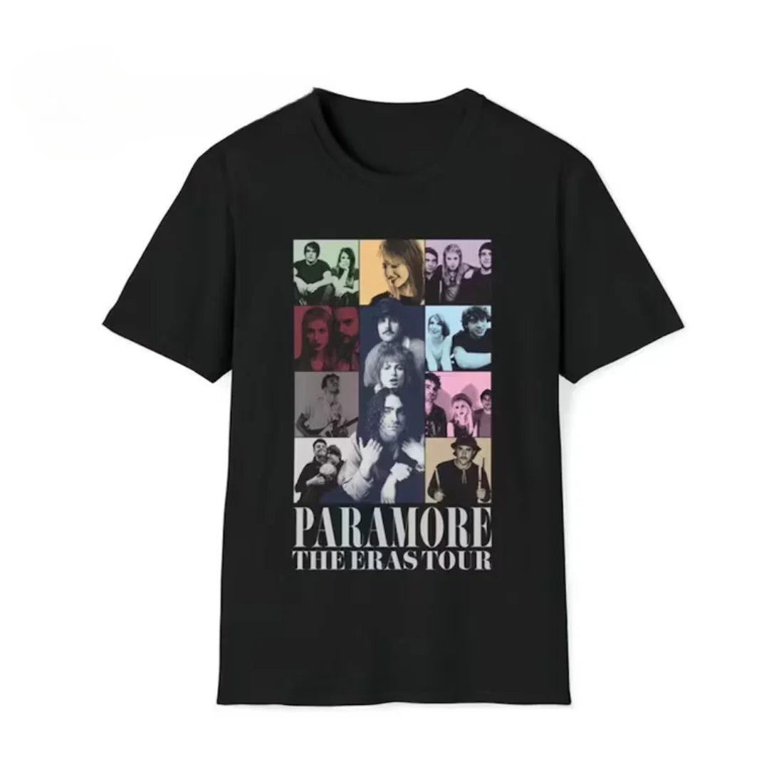 Camiseta Básica Paramore The Eras Tour - preto
