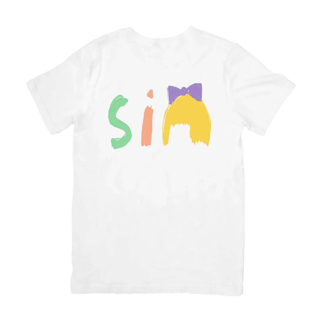 Camiseta Básica Sia Draw-BRANCO