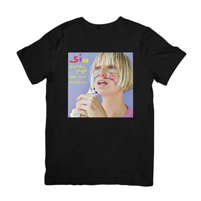 Camiseta Básica Sia Some People-PRETO
