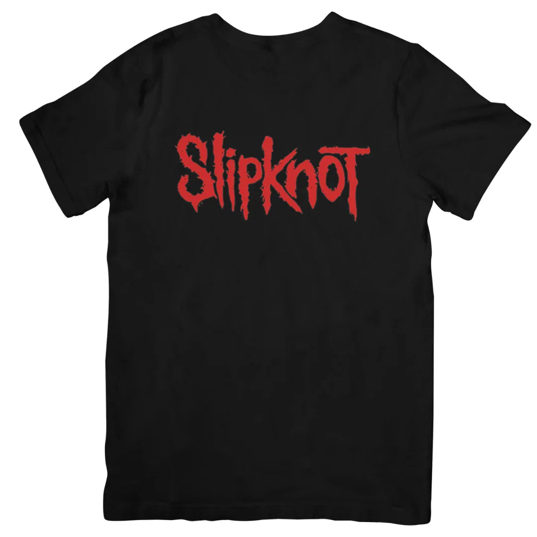 Camiseta Básica Slipknot Logo - preto