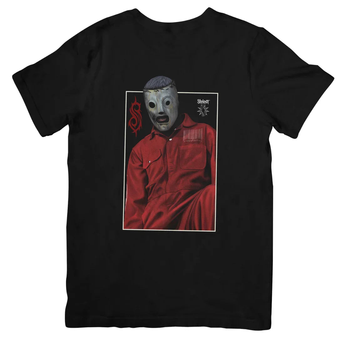 Camiseta Básica Slipknot Singer - preto