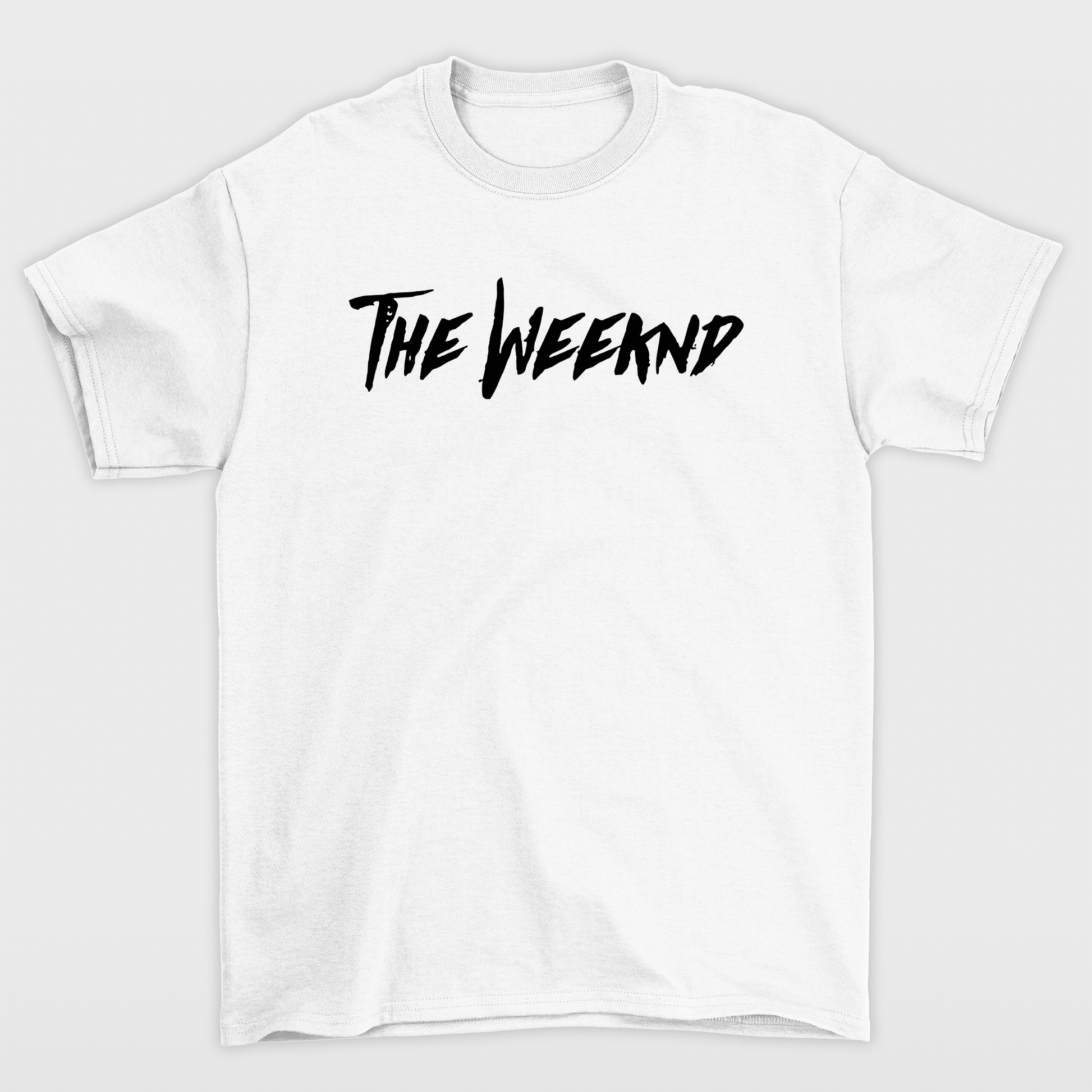 Camiseta Básica The Weeknd Vintage Graphics - branco