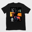 Camiseta Básica The Weeknd Vintage Graphics  - preto