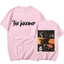 Camiseta Básica The Weeknd Vintage Graphics - rosa bebê