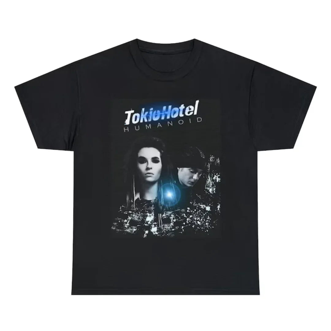 Camiseta Básica Tokio Hotel Humanoid - preto