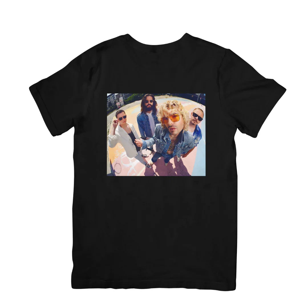 Camiseta Básica Tokio Hotel Mood Photo - preto