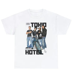 Camiseta Básica Tokio Hotel Vintage Aesthetic