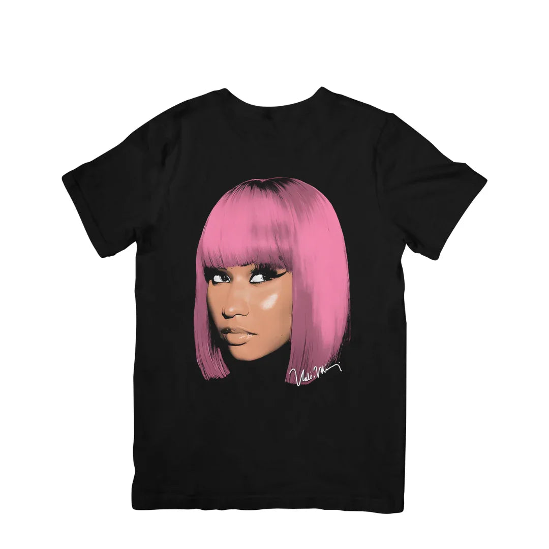 Camiseta Básica Nicki Minaj Face