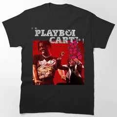 Camiseta Básica Playboi Carti Graphic