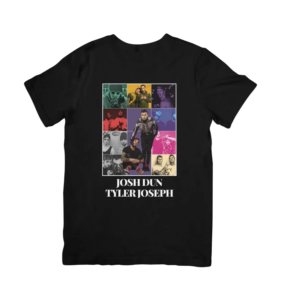 Camiseta Básica Twenty One Pilots Group Preto