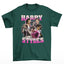Camiseta Básica Harry Styles Singer - Verde