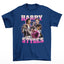 Camiseta Básica Harry Styles Singer - Azul Marinho