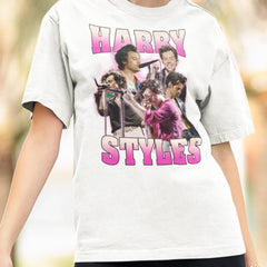 Camiseta Básica Harry Styles Singer