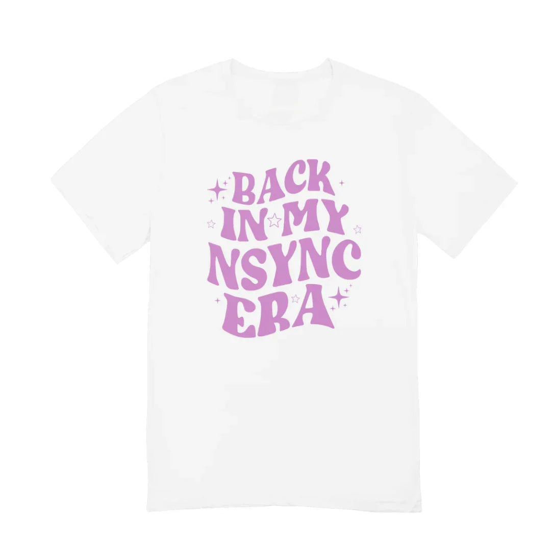 Camiseta Básica Nsync Era-BRANCO