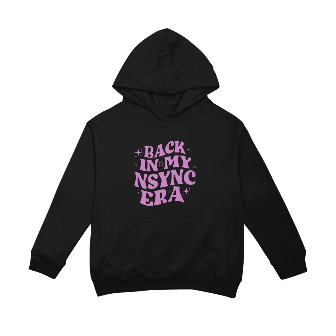 Moletom Canguru Nsync Era-PRETO