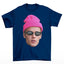 Camiseta Básica Justin Bieber Mood Azul Marinho