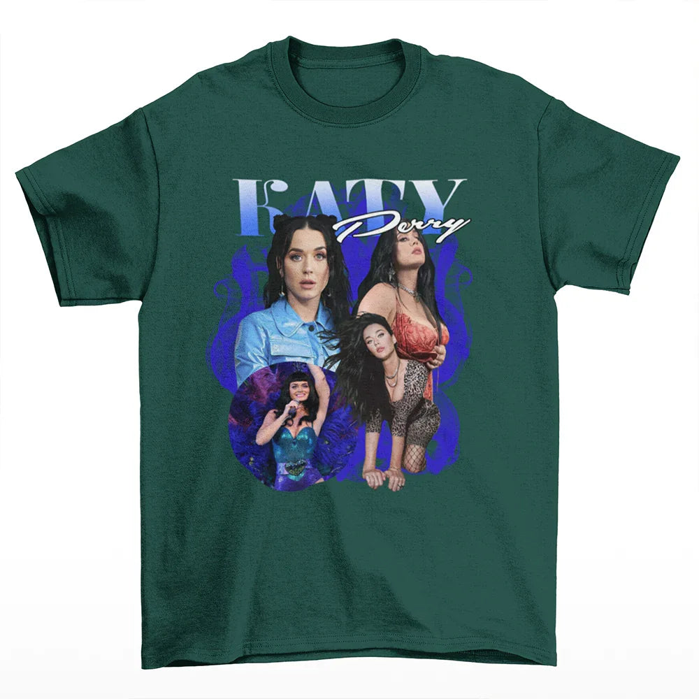 Camiseta Básica Katy Perry Collab- Verde