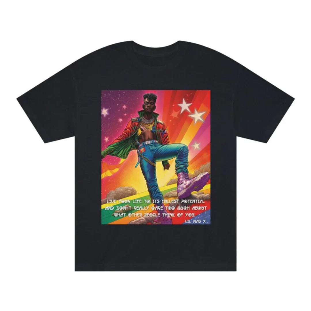 Camiseta Básica Lil Nas X Pride