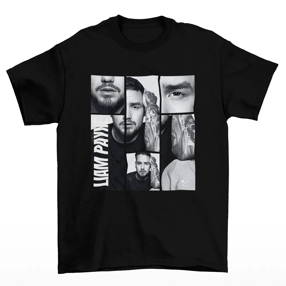 Camiseta Básica Liam Payne Collab Preto