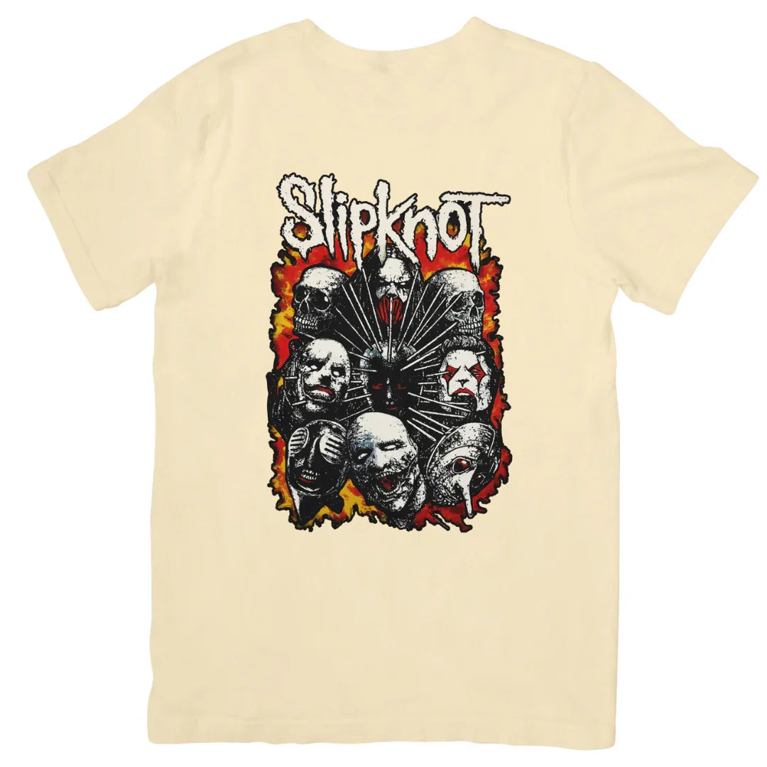 Camiseta Básica Slipknot Metal Band