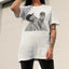 Camiseta Básica Chris Brown Two P&B