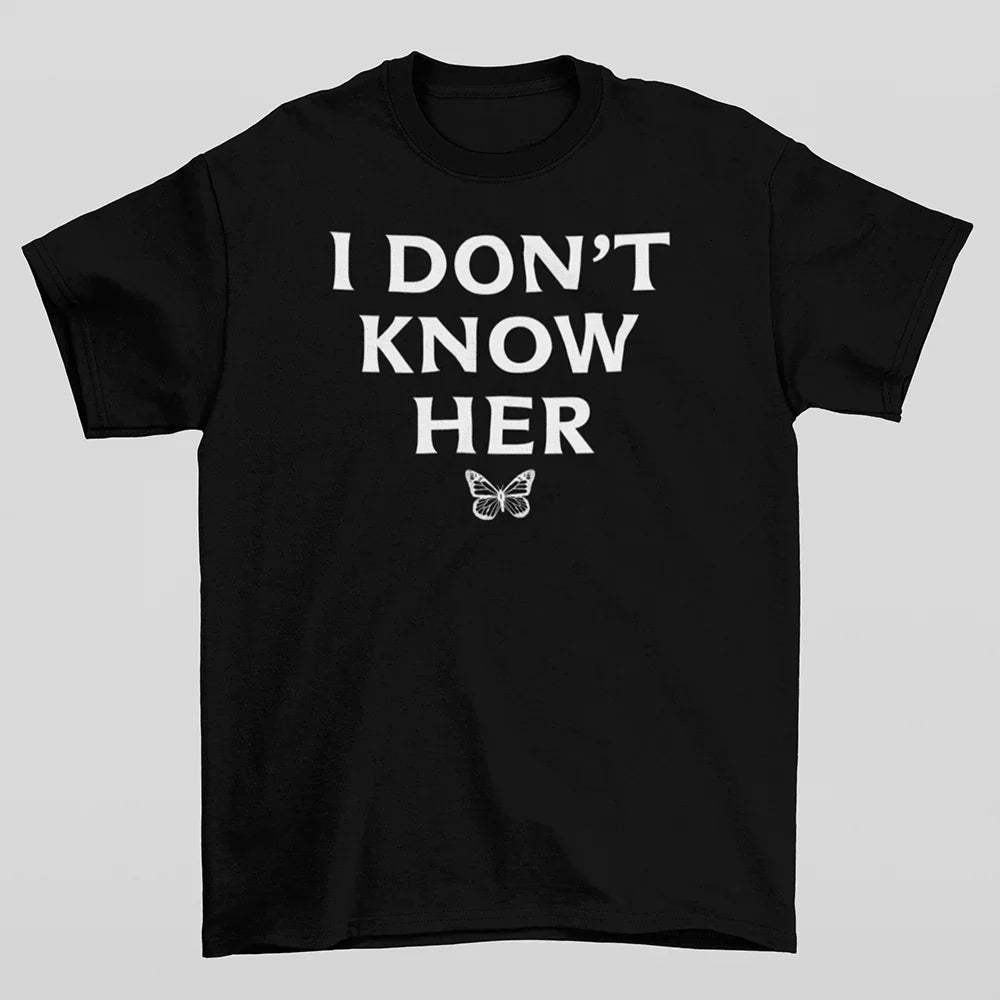 Camiseta Básica Mariah Carey I Don't Know Her- preto