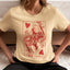 Camiseta Básica Queen Of My Heart Taylor Swift