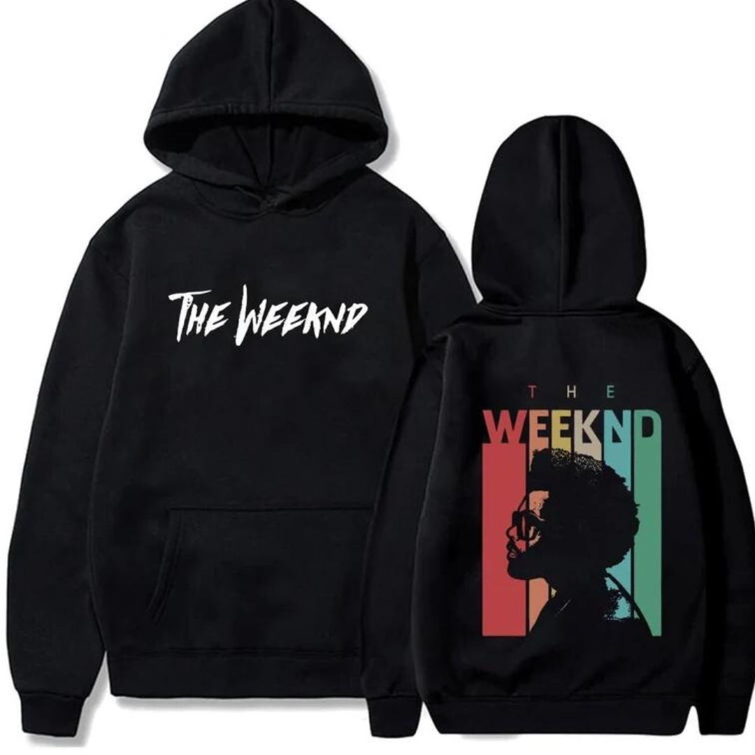 Moletom Canguru The Weeknd Graphic - preto