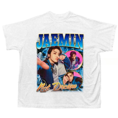 Camiseta Básica NCT Dream Jaemin - branco
