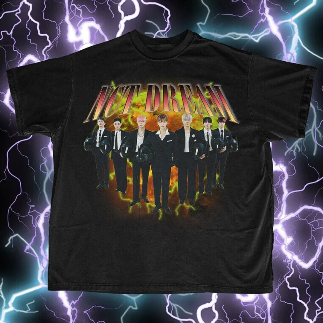 Camiseta Básica NCT Dream Style - preto