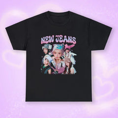 Camiseta Básica NewJeans Candy