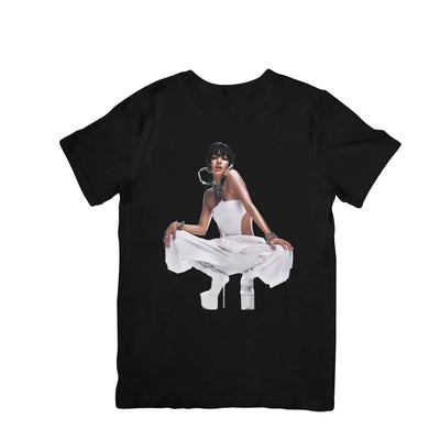 Camiseta Básica Lisa Photo - preto