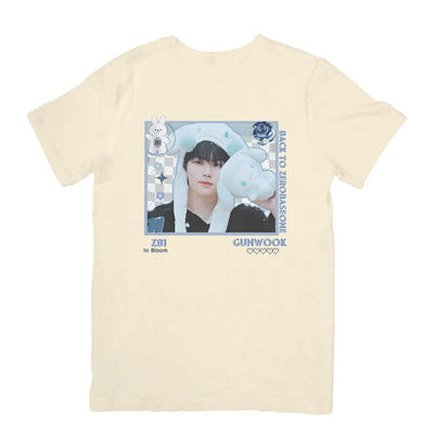 Camiseta Básica Zerobaseone Park Gunwook-PEROLA