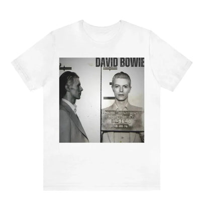 Camiseta Básica David Bowie Photograph Branco