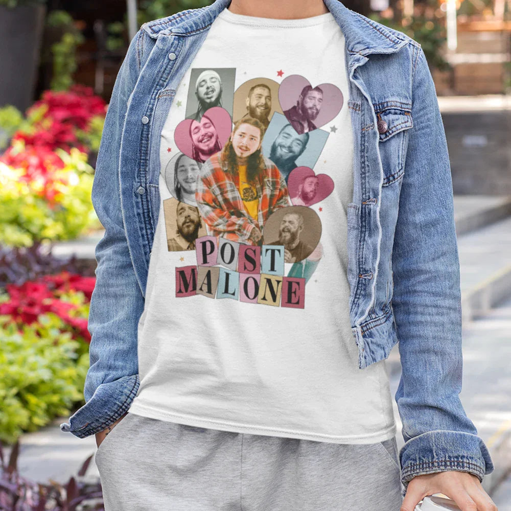 Camiseta Básica Post Maloni Collab Cute- branco