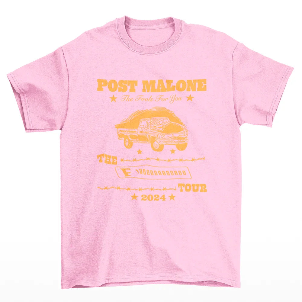 Camiseta Básica Post Malone Tour