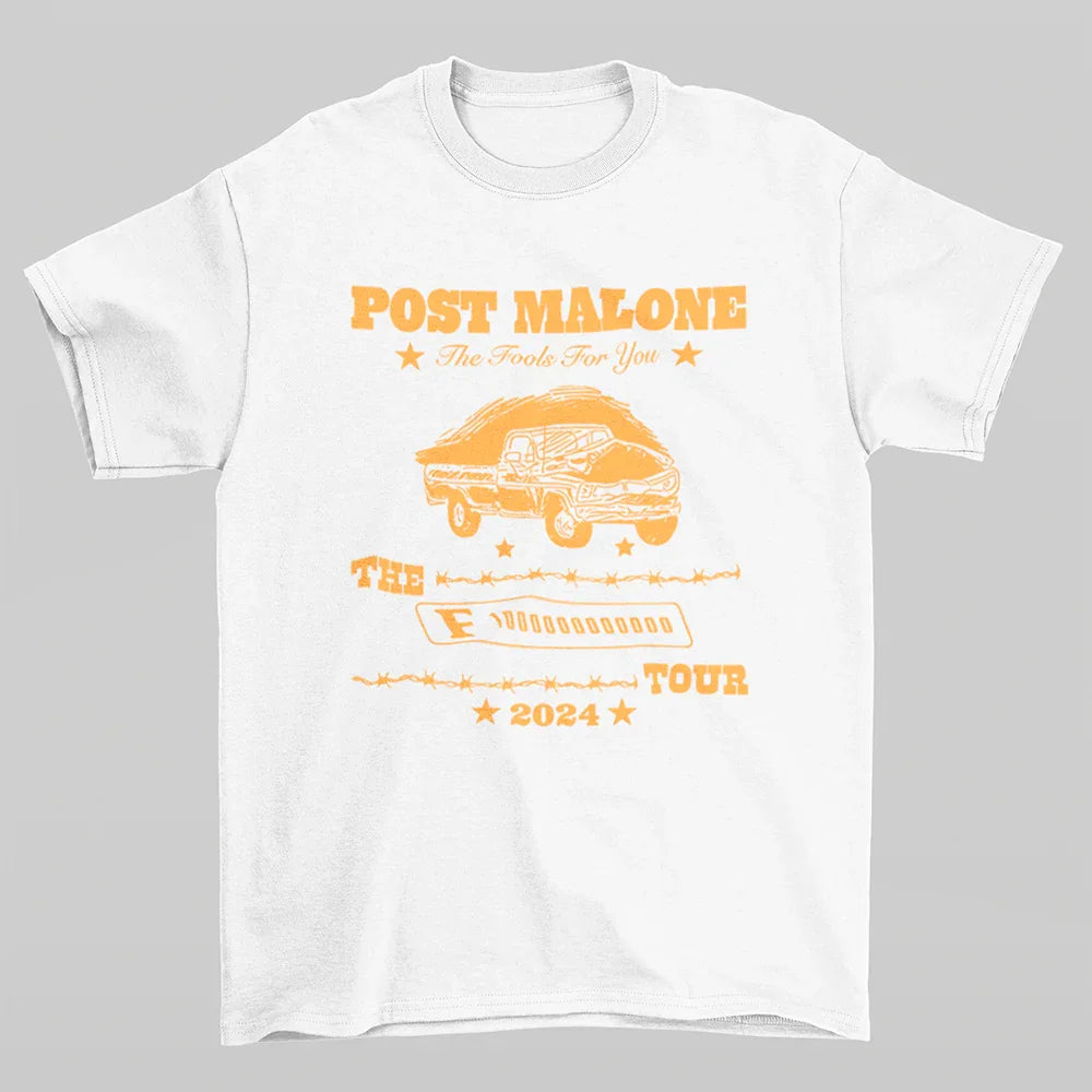 Camiseta Básica Post Malone Tour