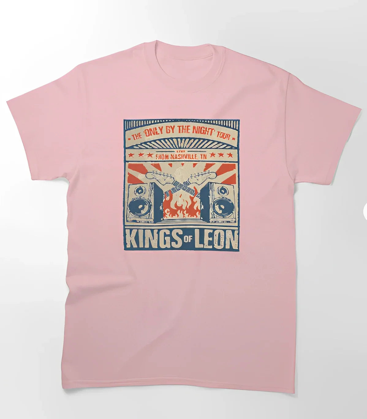 Camiseta Básica Kings Of Leon Retro Vintage