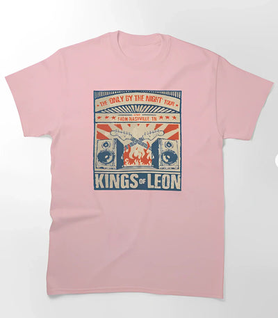 Camiseta Básica Kings Of Leon Retro Vintage
